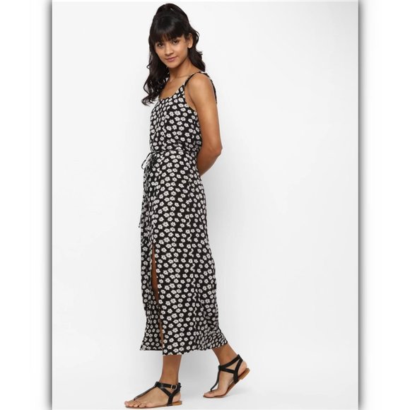 Small - AMERICAN EAGLE Daisy Maxi Slip Dress - Picture 3 of 5